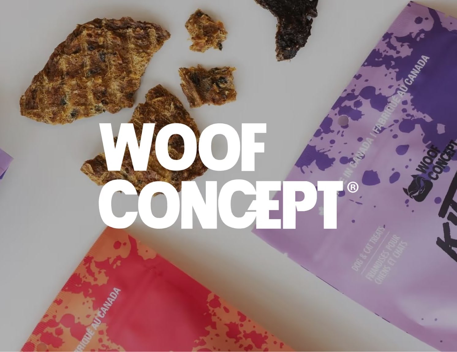 Woof Kitchen: Campaigns for Woof Concept’s Kitchen treat line.