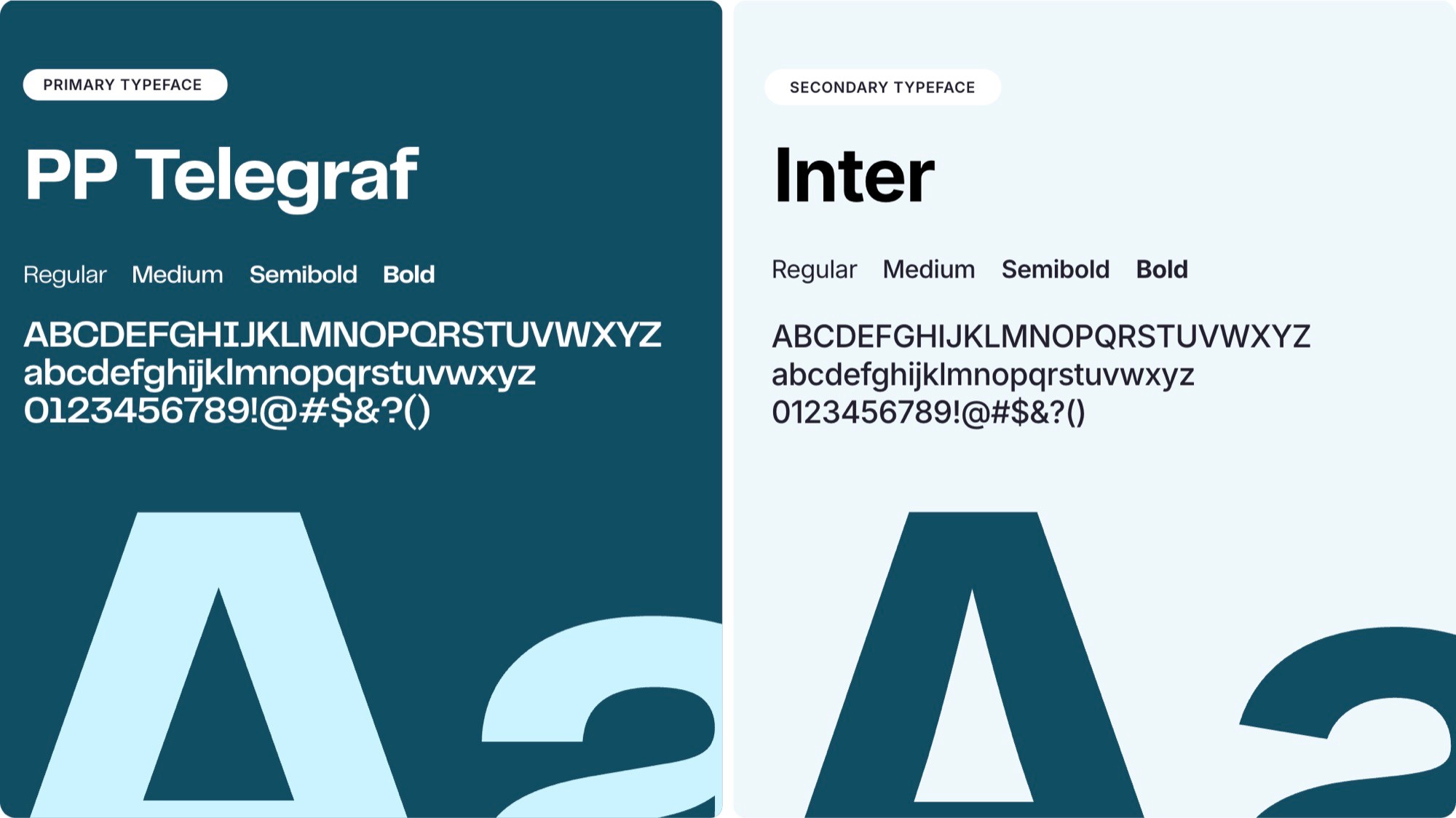 Lateral Frontiers typography