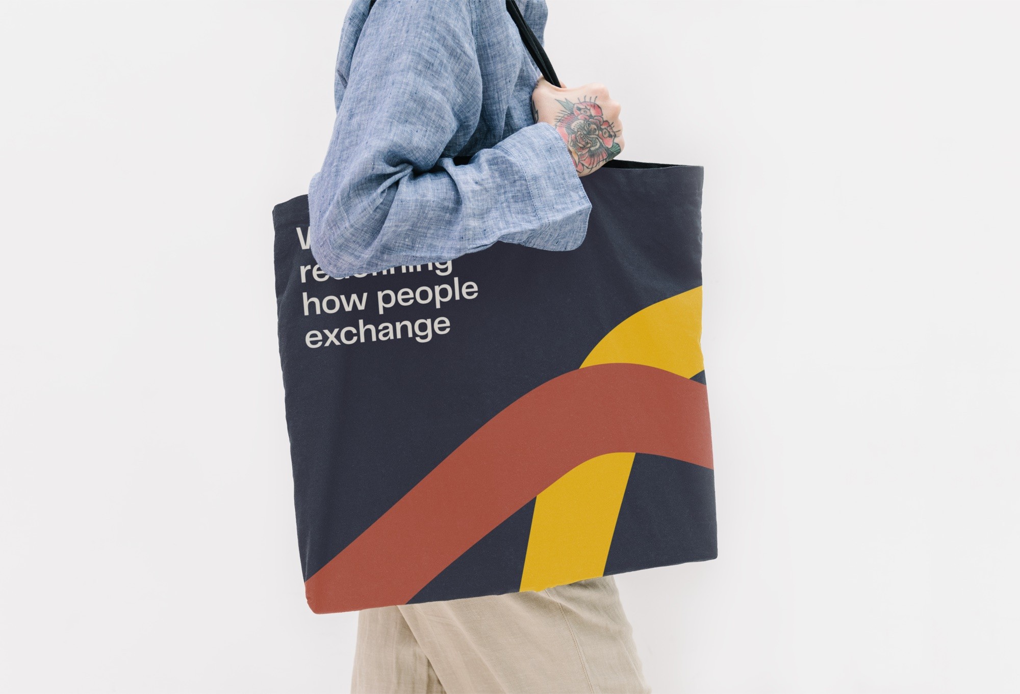 Honeycoin tote bag