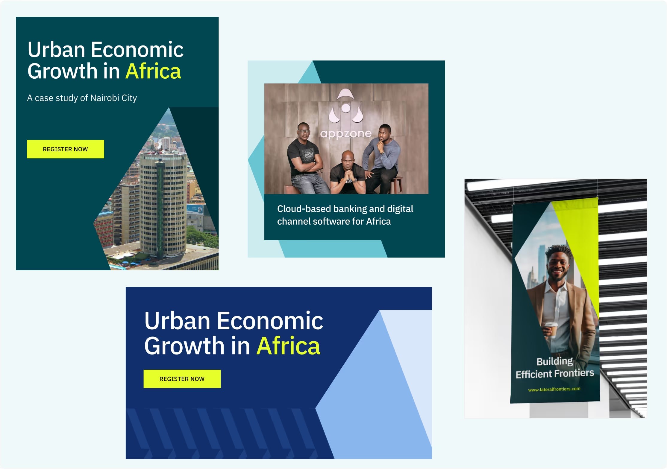 “Urban economic growth in Africa” social and report designs