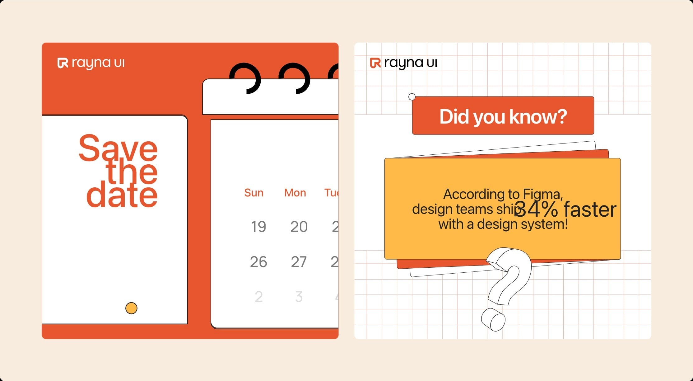 “Save the date” and “Did you know?” social posts